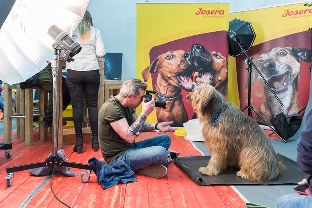 Schnappschuss Fotoshooting mit  Christian-Vieler